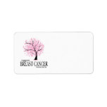 Breast Cancer Tree Personalized Address Labels
