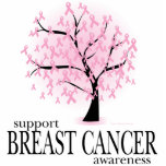 Breast Cancer Tree Acrylic Cut Outs