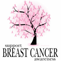 Breast Cancer Tree Acrylic Cut Outs