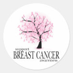 Breast Cancer Tree Stickers