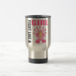 Breast Cancer Victory Fight Like A Girl Coffee Mug