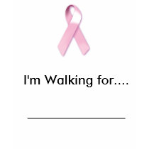 Breast Cancer Walk For.... t-shirts