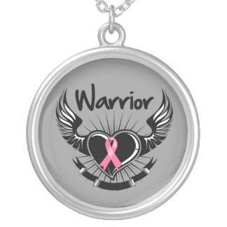 Breast Cancer Warrior Fighter Wings Custom Jewelry