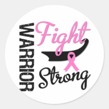 Breast Cancer Warrior Sticker