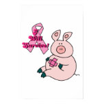 breast cancer will survive pig - Customized Print