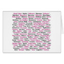 Breast Cancer - Words for Boobs cards by lara0802 Breast Cancer - Words for Boobs cards