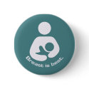Breast Is Best Icon - Teal buttons