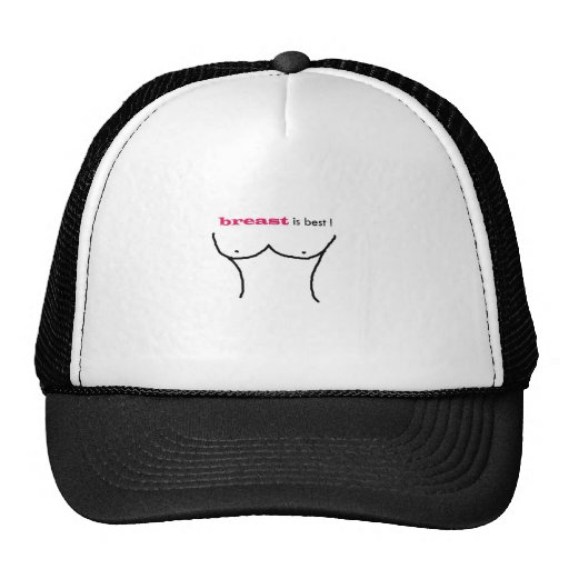 breast is best trucker hat