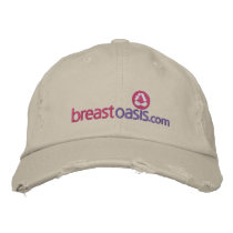 Breast Oasis hat embroidered hats