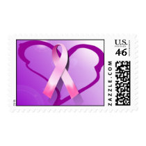 breastcancer by Brian Stanton Postage Stamps