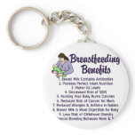 Breastfeeding Benefits Key Chain