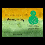Breastfeeding Encouragement business cards