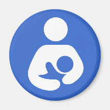 Breastfeeding International Symbol Fridge Magnets