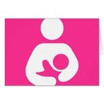 breastfeeding / Nursing Symbol Strawberry cards