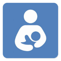 Breastfeeding Symbol Stickers
