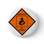 breasts at work pinback button