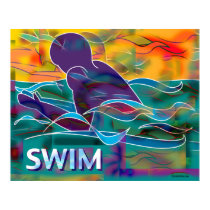 Breaststroke posters