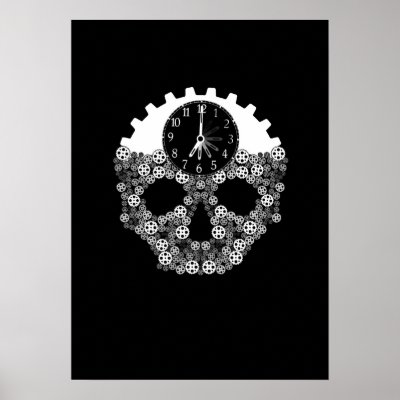 Breath is Just a Clock... Print by Groggie