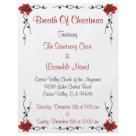 8.5x11 - This Flyer featuring vines and watercolor pointsettia's is perfect for any Christmas event.
Customize with your own text!