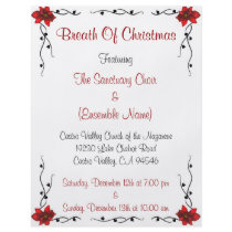 Breath Of Christmas Flyer by Mousefx Breath Of Christmas Flyer