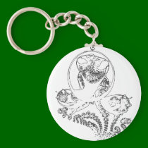 Breath of Consciousness keychains