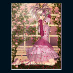 Breath of Rose Fantasy Art postcards