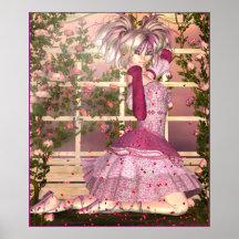 Breath of Rose Fantasy Art Posters