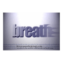 Breath posters