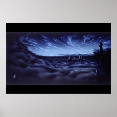 Breathe deep the Dark Poster by kalwitz