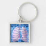 Breathe Easy Key Chains