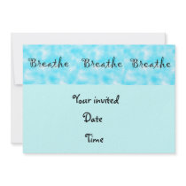 Breathe-invitation