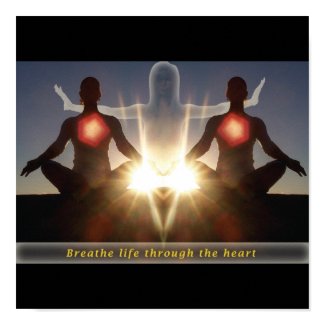 Breathe life through the heart print