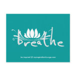 Breathe Postcard