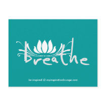 Breathe Postcard