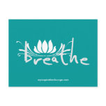 Breathe Postcard