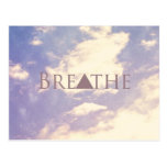 Breathe Postcard postcards