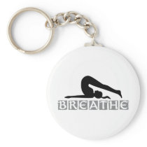 BREATHE Yoga Key Chain