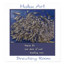 "Breathing Room" Haiku Art Print