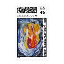 Breathless Postage Stamp