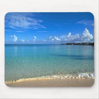 Breathtaking Beach Mouse Pads by Paddydee56