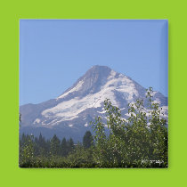 Breathtaking Mt Hood Magnet magnets