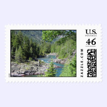 Breathtaking National Forest postage