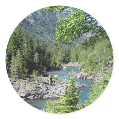 Breathtaking National Forest Stickers by BlueSkiesGallery