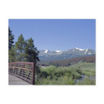 Breckenridge Bike Bridge Postcard