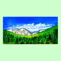 Breckenridge CO 1999 The MUSEUM Zazzle Gifts posters