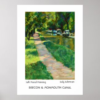 Brecon & Monmouth Canal Print/Poster. print