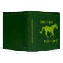 Bred to Run, Bound to Win (Running Horse) Binders