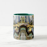 Breda Grote Kerk organ, closeup mugs