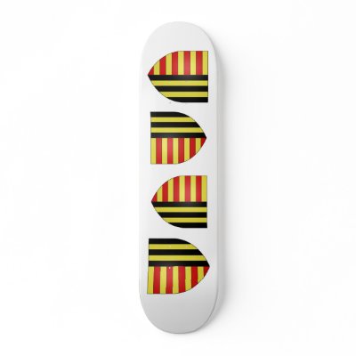 Bree, Belgium Skateboard by bestflag