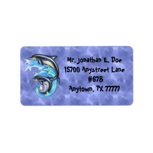 Breeze & Brine Address Label